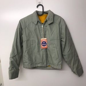 Vintage NOS 50s Harrington Jacket Fleece Quilting
